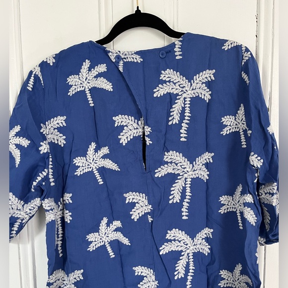 PEPALOVES Blue Embroidered Dress - Picture 3 of 5